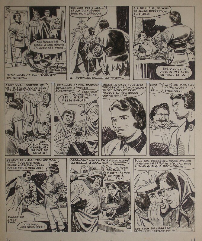 Robin Des Bois Nortier / Ollivier - Comic Strip