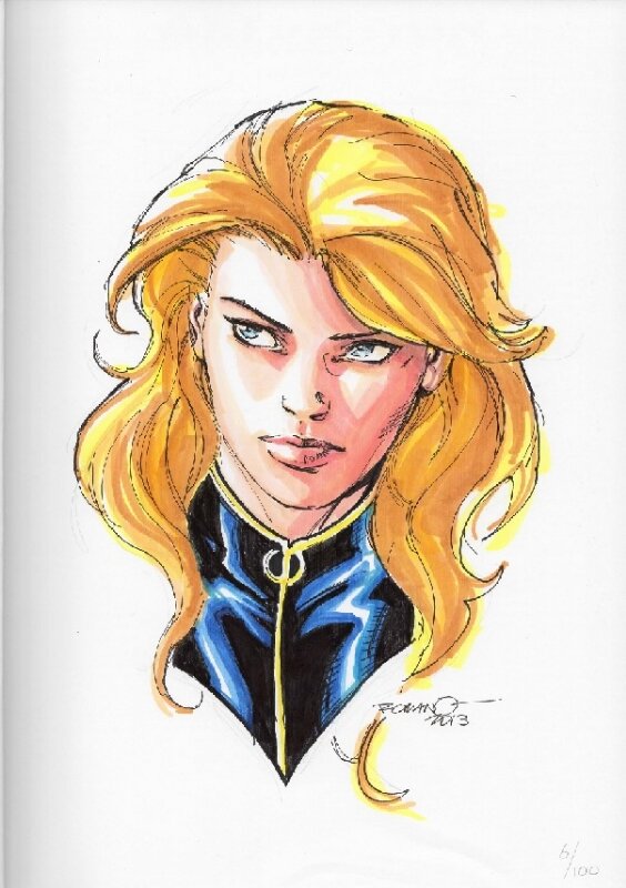 Romano Molenaar Black Canary - Dédicace