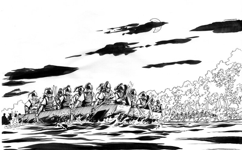 Sur la seine by Eric Lambert - Comic Strip