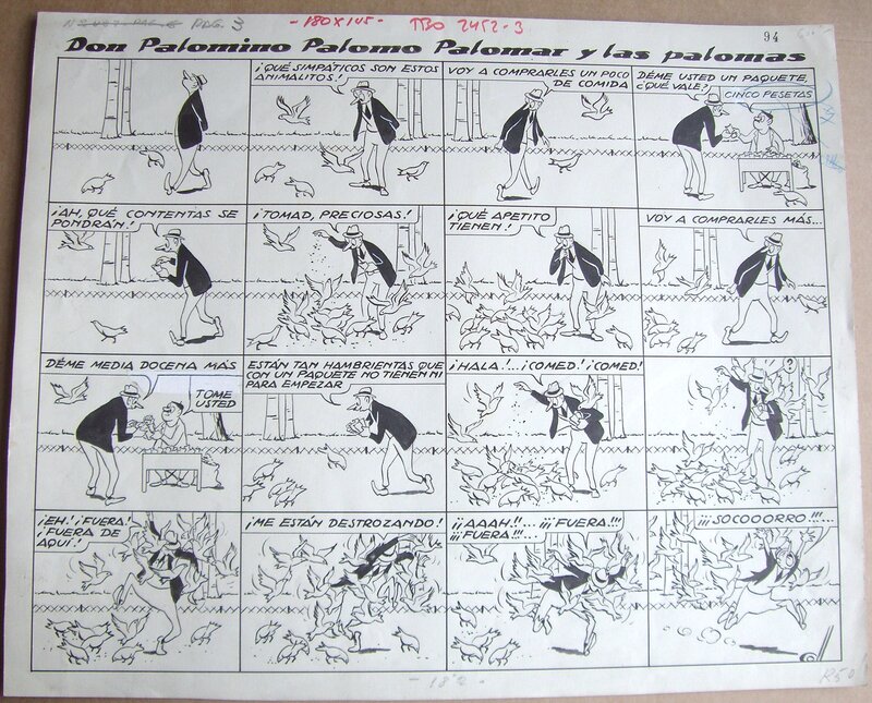 Coll josep - 1923 à 1984 dessinateur catalan remarquable - Comic Strip