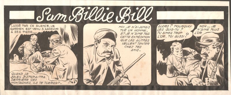 Samm Billie Bill par Lucien Nortier, Roger Lécureux - Planche originale