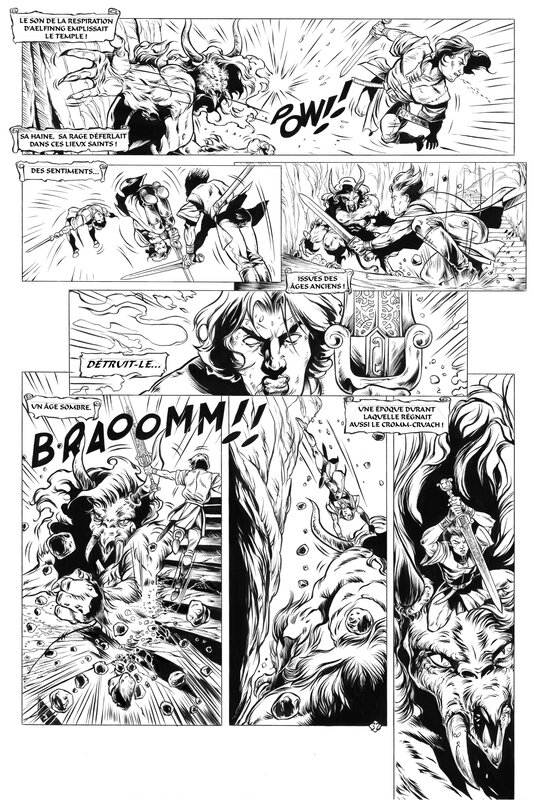 Merlin T6 page32 by Eric Lambert - Comic Strip