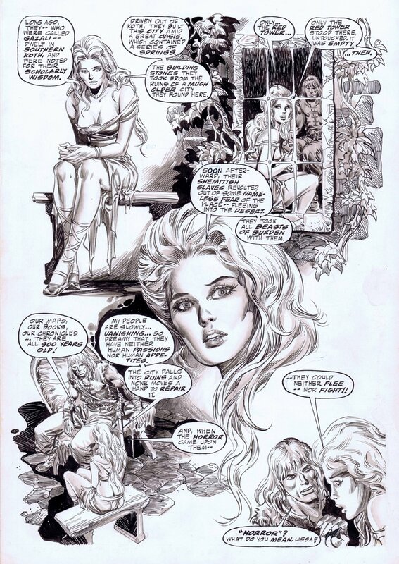 John Buscema, Sonny Trinidad, 1977-08 Buscema/Trinidad: Savage Sword of Conan #21 p25 - Comic Strip