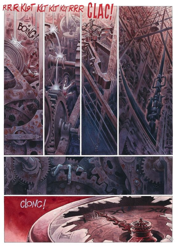 Jean-Baptiste Andréae, Wilfrid Lupano, Azimut - Planche 2 - Tome 3 - Planche originale