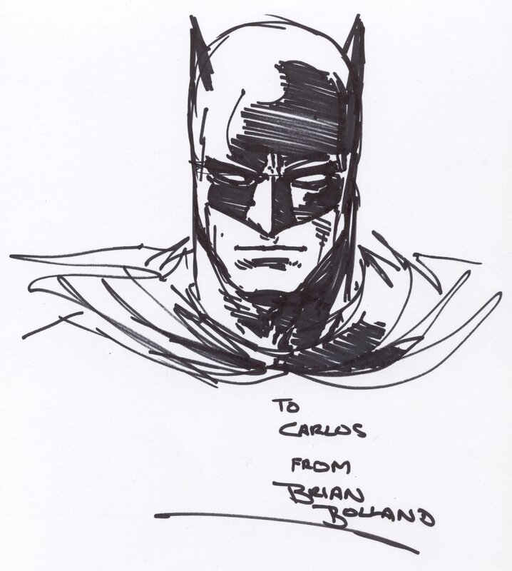 Batman par Brian Bolland - Dédicace