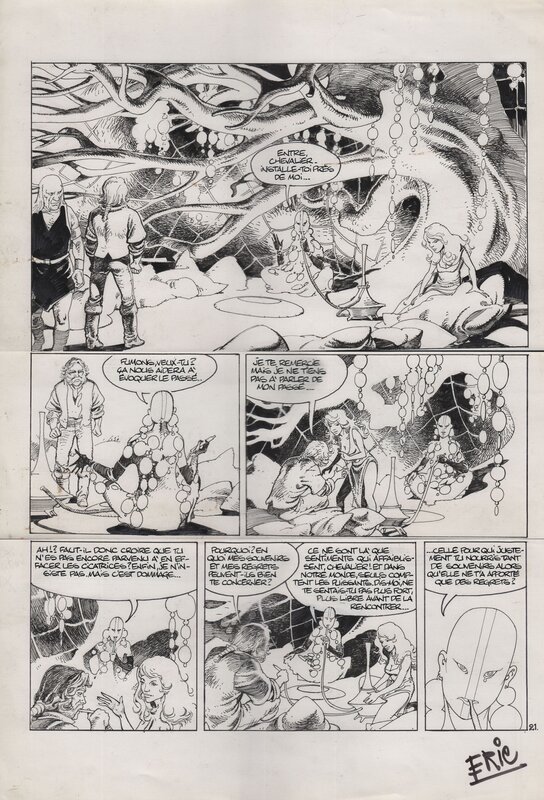 Éric, Jean Dufaux, La route vers Glimrock - page 21 - Comic Strip