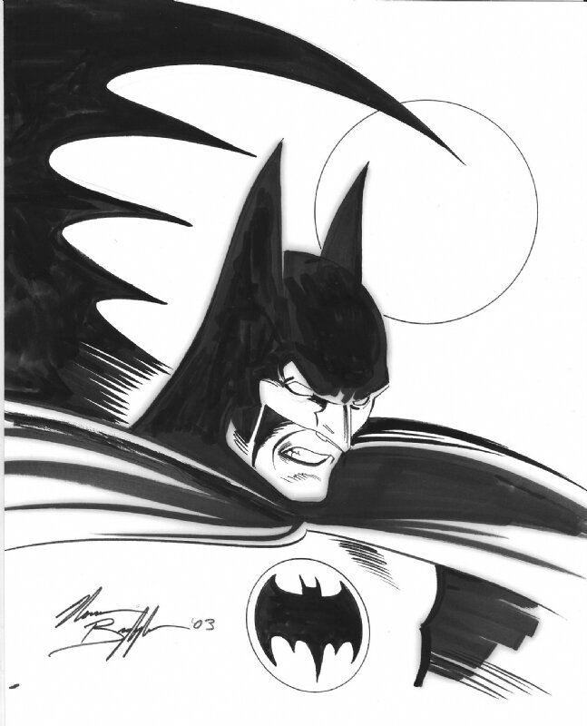 Norm Breyfogle Batman - Illustration originale