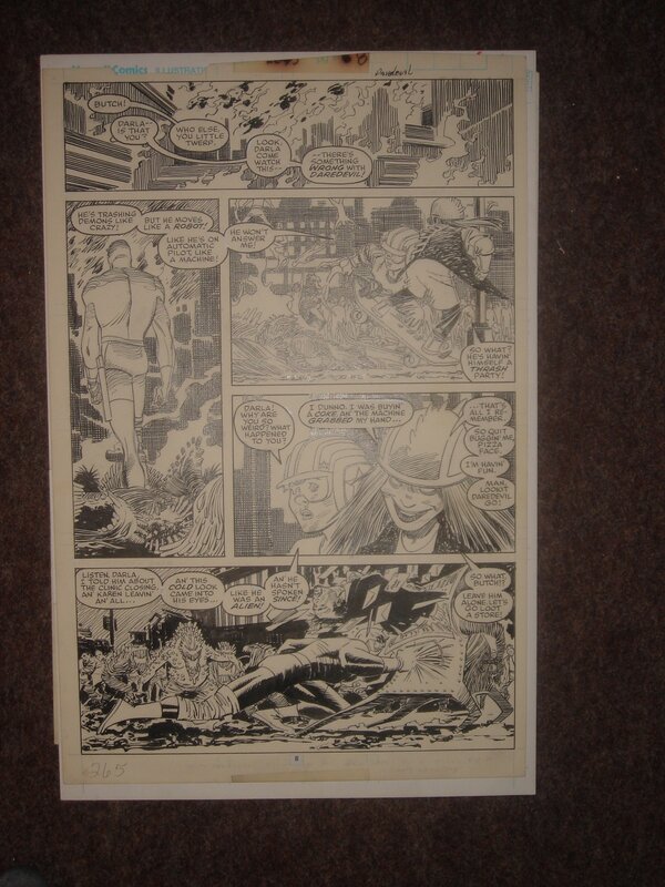 Daredevil by John Romita Jr., Ann Nocenti, Al Williamson - Comic Strip