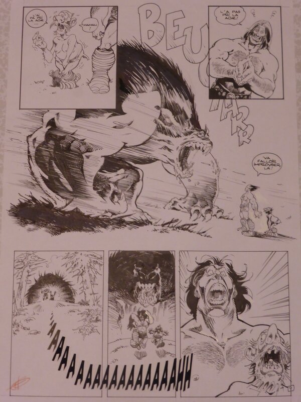 Eric Hérenguel, Kran #1 Les Runes de Gartagueul - Planche originale