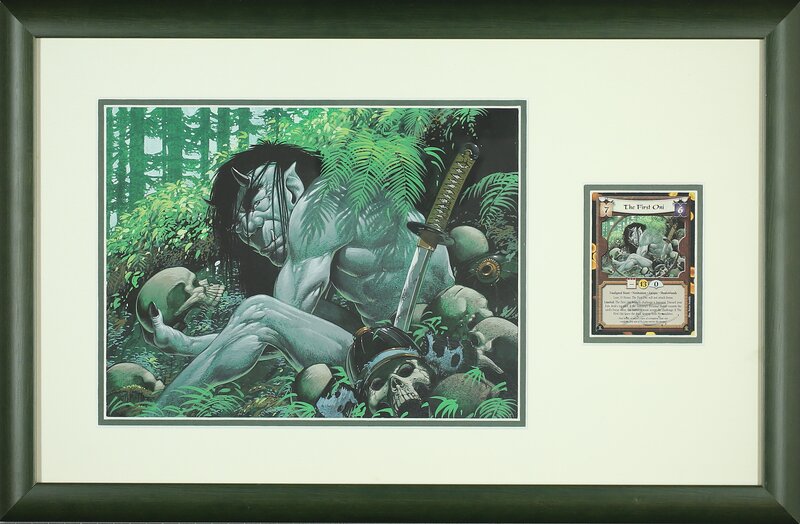 Brian Snoddy, Legend of the Five Rings CCG - The First Oni - Original Illustration