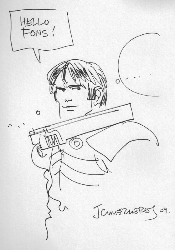 Jean-Claude Mézières, Jean-Claude Mezieres Ravian - Sketch
