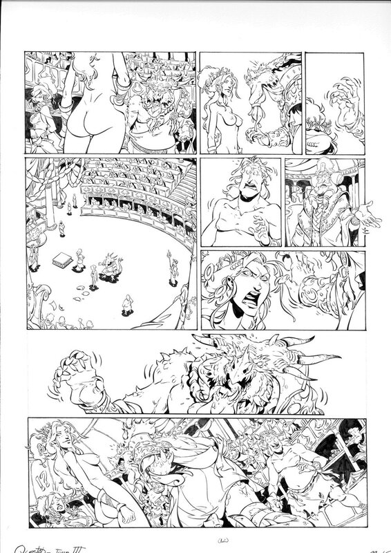 Nicola Saviori, Questor - Tome 3 - Planche 12 - Comic Strip