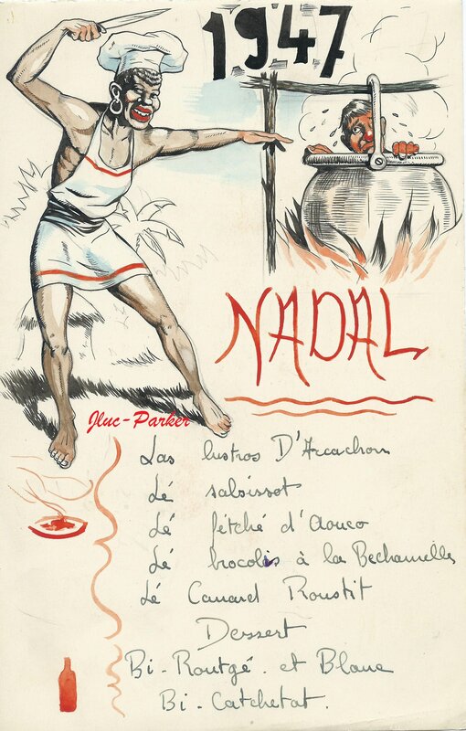 Le Restaurant NADAL par Jean Sidobre - Planche originale