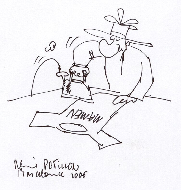 Palmer par René Pétillon - Dédicace