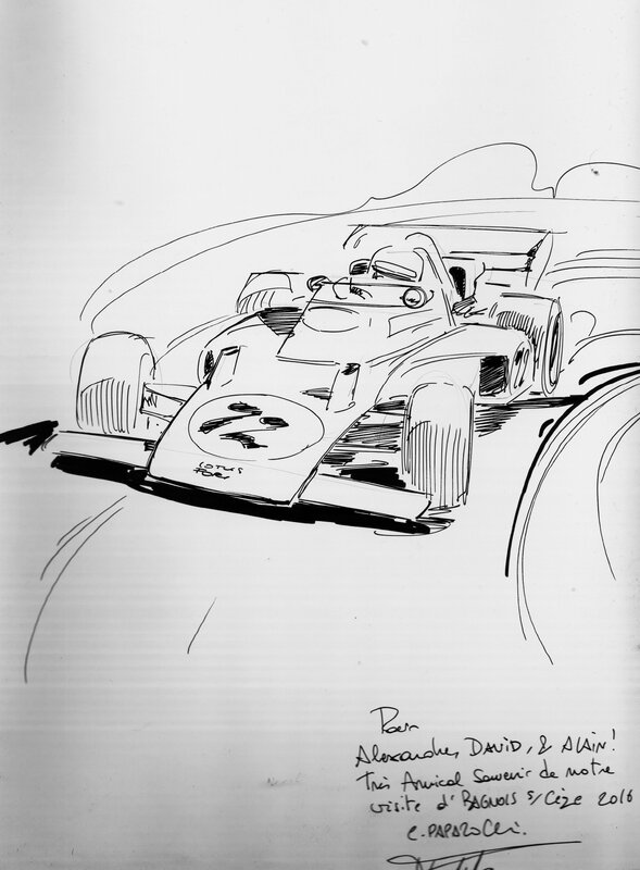Lotus - Chapman T2 by Christian Papazoglakis - Sketch