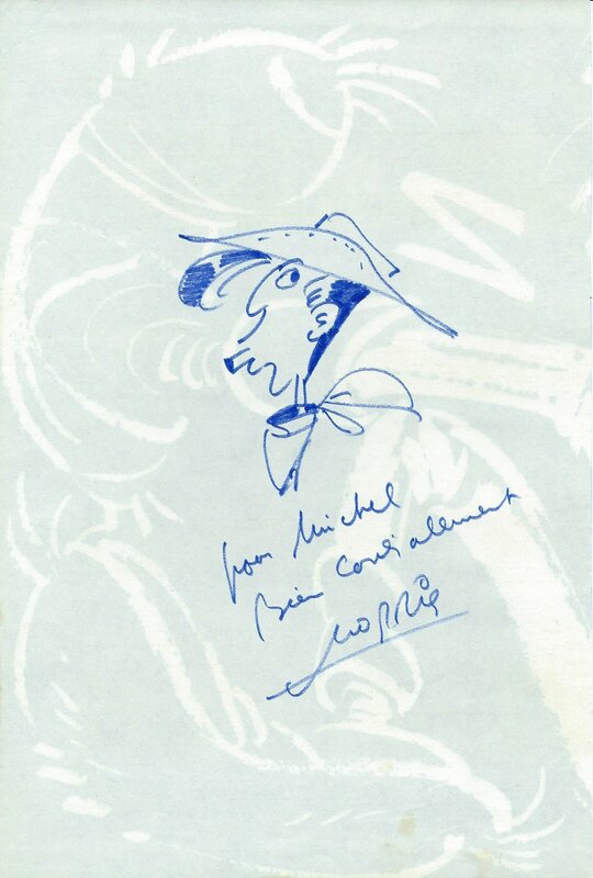 Lucky Luke by Morris - Sketch