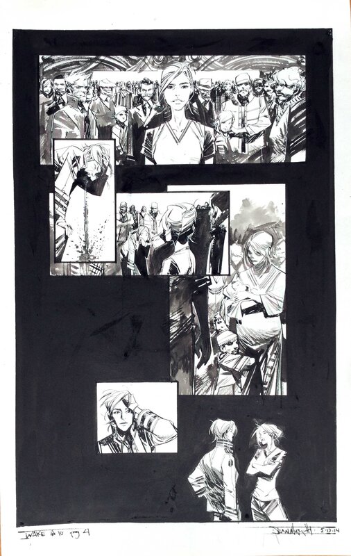 The Wake #10 Page 4 par Sean Murphy, Scott Snyder - Planche originale