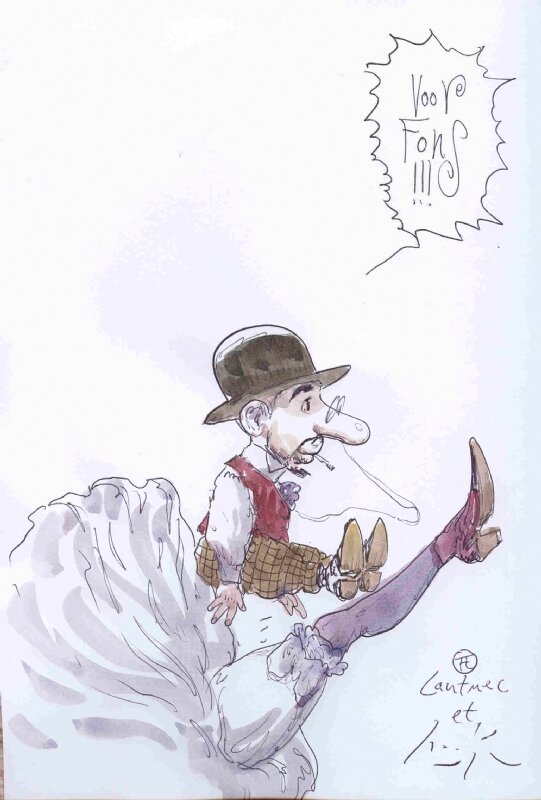 Gradimir Smudja Lautrec - Sketch