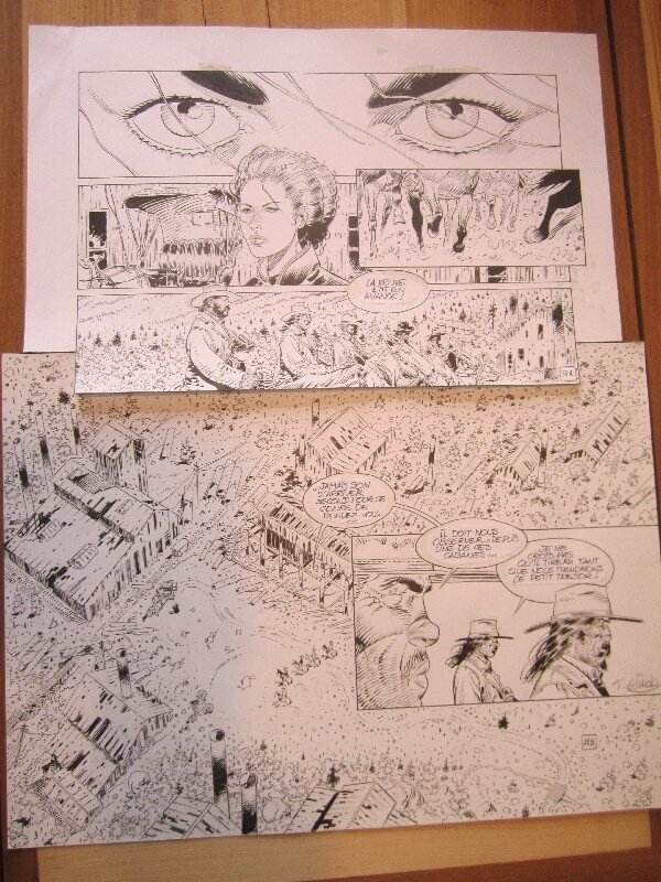 Planche originale DURANGO thierry girod - Comic Strip