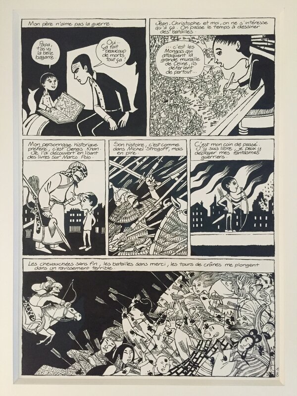 David B., L'ascension du Haut Mal - Tome 1 - planche 18 - Comic Strip