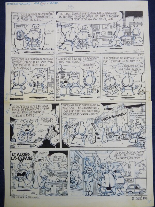 Didgé, Monsieur EDOUARD Gag 26 - Comic Strip