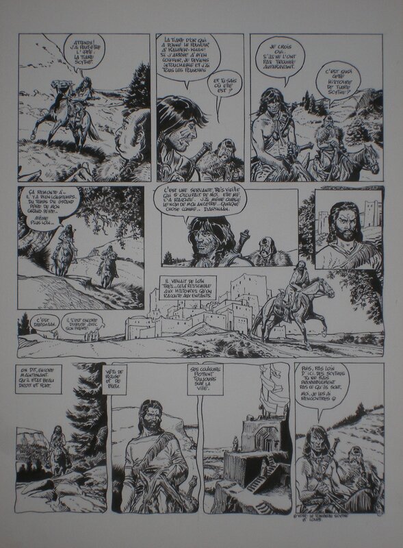 Franz / Poupée D'Ivoire Tome 9 - Planche originale