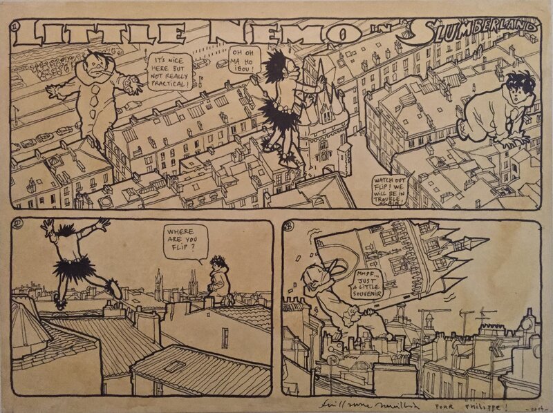 Guillaume Trouillard, LITTLE NEMO / Hommage - Comic Strip