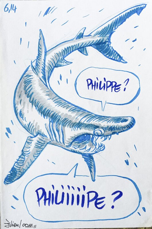 Un requin by Julien Solé - Sketch