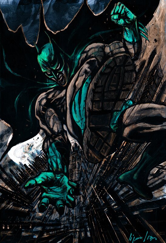 Batman by Virginio Vona - Original Illustration