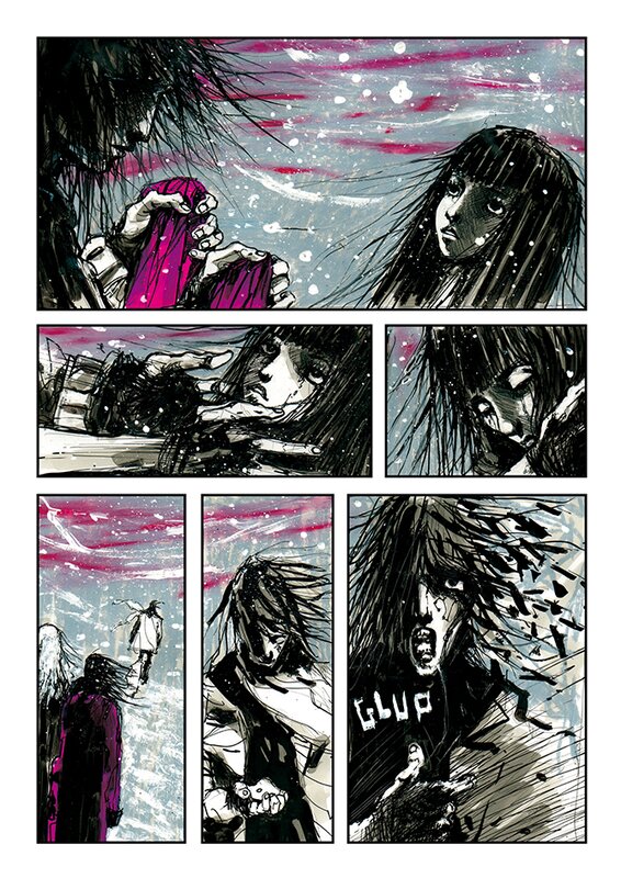 Virginio Vona, Fenice la chrysalide - Planche originale