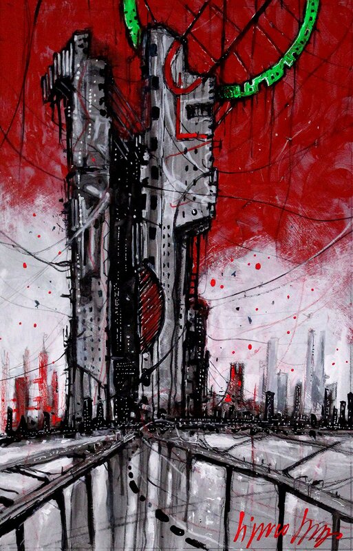 Meccanismo by Virginio Vona - Original Illustration
