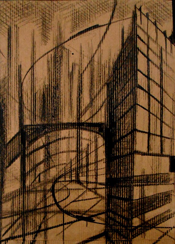 Verticale by Virginio Vona - Original Illustration