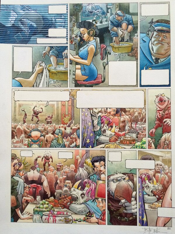 Jean-Baptiste Andréae, Terre Mécanique - Tome #1 - Océanica - Comic Strip