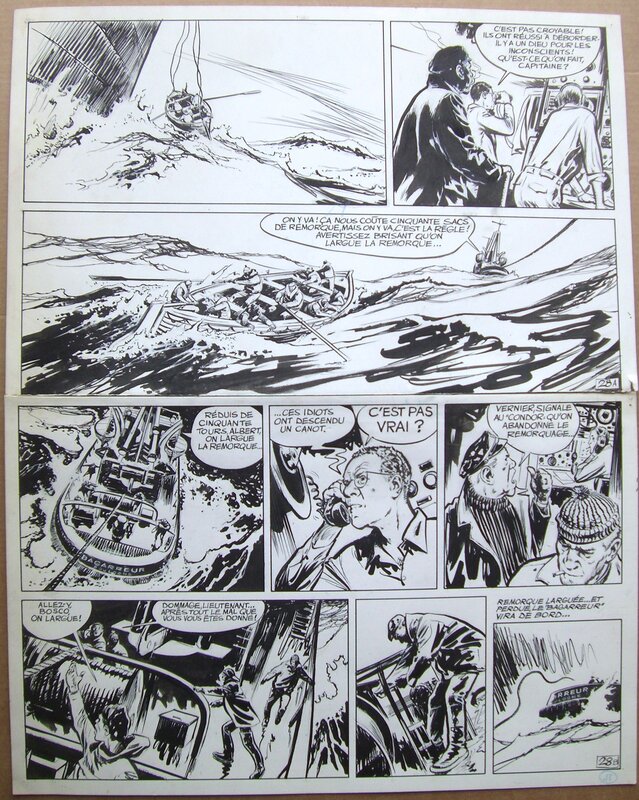 René Follet, Maurice Tillieux, Sos Bagarreur - Planche 28 - Comic Strip