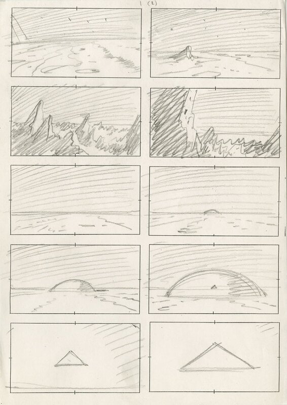 Starwatcher par Moebius - Œuvre originale