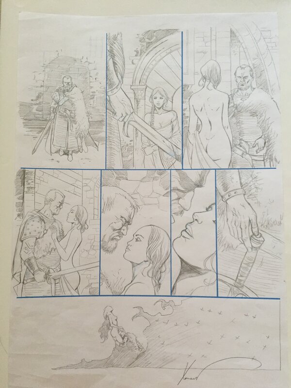 Philippe Xavier, Croisade VI - Page 12 - Planche originale