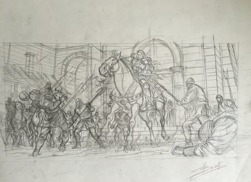 Légende by Yves Swolfs - Original art