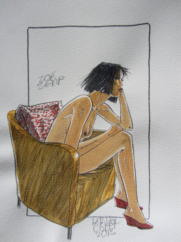 Zoe ZEMP by Daniel Ceppi - Original Illustration