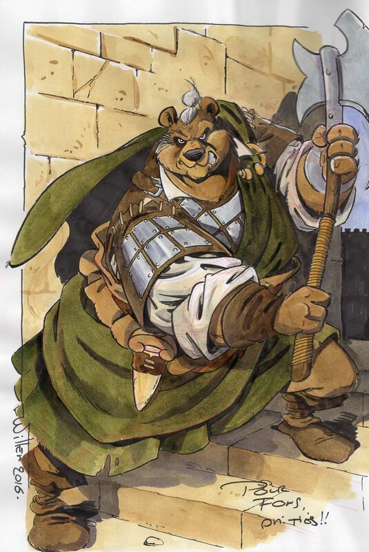 Etienne Willem Artus - Illustration originale