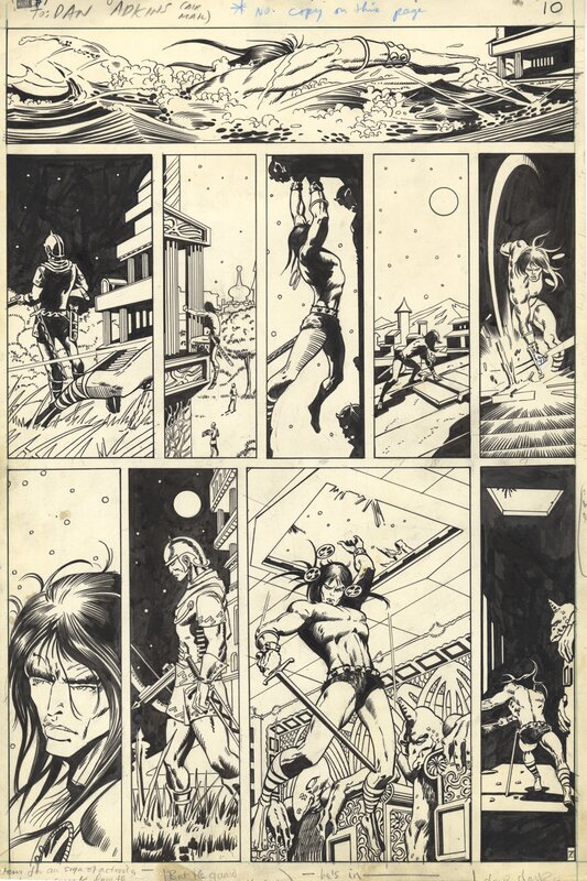 Barry Windsor-Smith, Sal Buscema, Conan - Issue 7 - Pl 7 - Comic Strip
