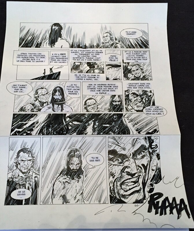 For sale - Robin Recht, Xavier Dorison, Alex Alice, Le Troisième Testament / Julius T1 – P46 - Comic Strip