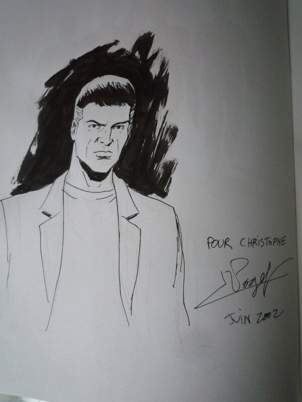Commissaire GILLIOC by David Vogel - Sketch