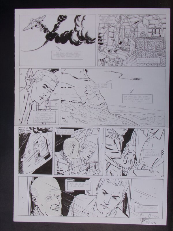 Lefranc by Franck Biancarelli - Comic Strip