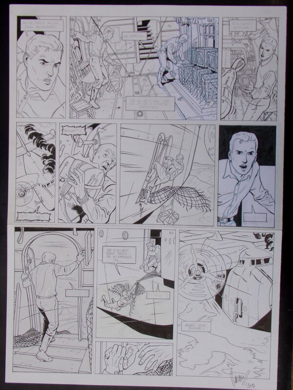 Lefranc by Franck Biancarelli - Comic Strip