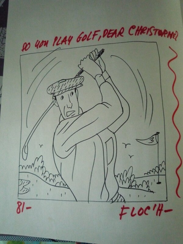 Vive LE GOLF by Floc'h - Sketch