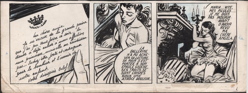 Princesse etoile par Jean-Claude Forest - Planche originale