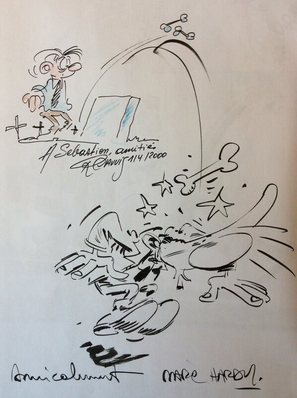 Pierre Tombal by Marc Hardy, Raoul Cauvin - Sketch