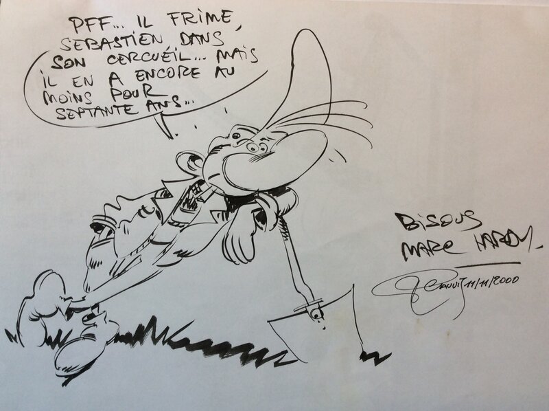 Pierre Tombal by Marc Hardy, Raoul Cauvin - Sketch