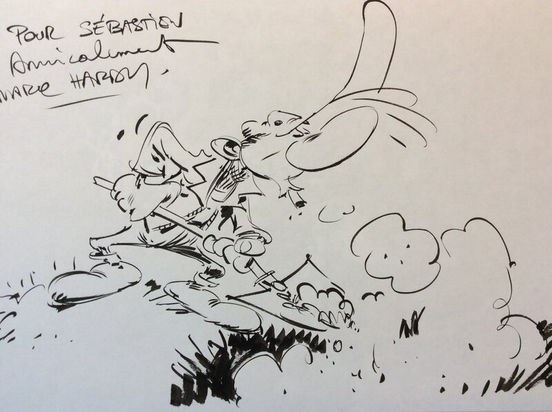 Marc Hardy, Pierre Tombal - Sébastien - Sketch