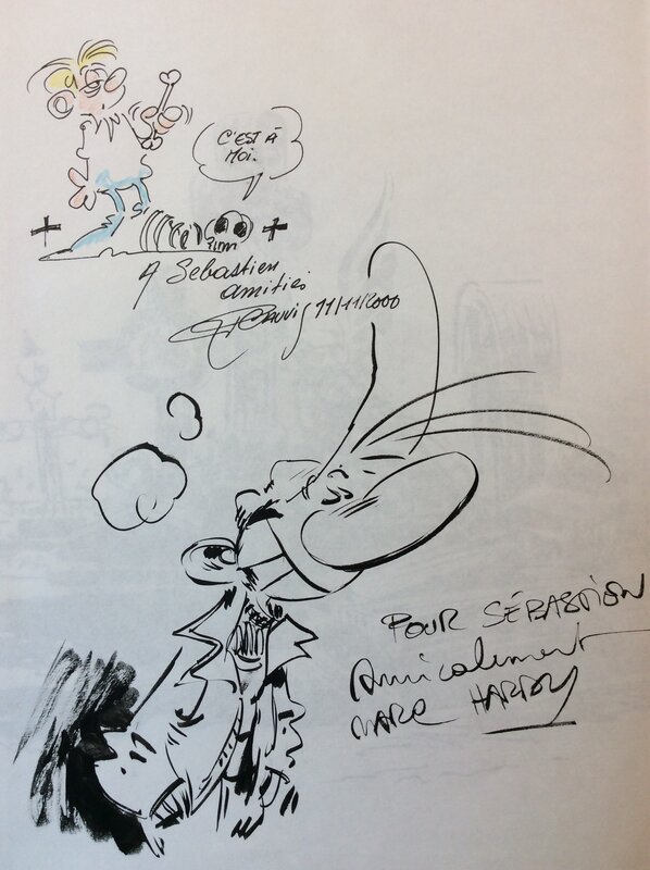 Pierre Tombal by Marc Hardy, Raoul Cauvin - Sketch